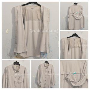 G.H Bass & Co excursion performance shirt in gray
